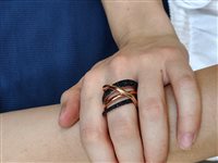 Vicenza - Piazzetta Palladio 2 - Ring Pesavento Woman Polvere Di Sogni in Silver WPLVA1749/M - WPLVA1749/M